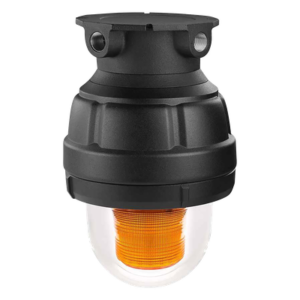 Luz Estroboscópica a Prueba de Explosión / 75 Destellos por Minuto / 24 Vdc / Gabinete Tipo 4X IP66 / Clase I Div. 1 Grupos C y D / Aplicaciones Marinas / Domo de Vidrio