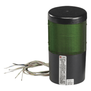 Luz LED LITESTAK Modelo LSLD-024-G / 24VDC / Color Verde/ 0.080A