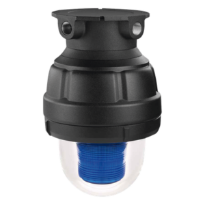 Luz Estroboscópica Antiexplosión / 75 Destellos por Minuto / 24 Vdc / Tipo 4X IP66 / Clase I Div 1 Grupos C y D / Clase I Div 2 Grupos A B C D / Clase II Div 1 Grupos E F G / Clase III / Marino / Domo de Vidrio / Montaje Separado