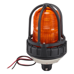 Luz de advertencia LED para ubicaciónes peligrosas, montaje tipo tubo, 24 VCD, color Ámbar