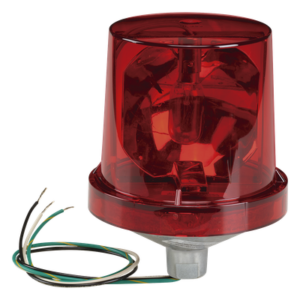 Luz de advertencia giratoria Electraray® 120 VAC color Rojo