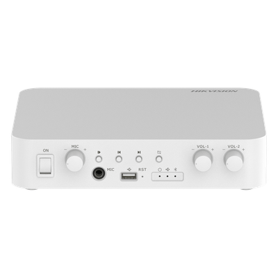 Amplificador | Compatible con Spotify | Bluetooth | 2 Canales | 40 W por Canal | 100V COM x 2 | Musica Ambiental