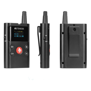 Intercomunicador Inalámbrico / Transmisor y Receptor / Frecuencia 823-832 / 863-865 MHz / 12 Canales / OLED / Batería 2500 mAh / Alcance 280 m / Carga Tipo-C