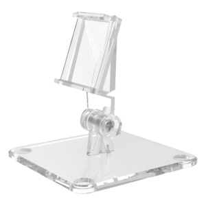 Soporte en T para Etiqueta de Tinta Electrónica / AccessPRO / Rotación de 50 Grados / Escritorio / Compatible con 2.13" - 2.66" - 2.9" - 4.2"