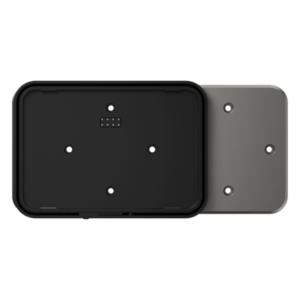 Adaptador de Montaje SUNMI CPad / Compatibilidad VESA y Caja 86mm / Conectividad USB Alimentación y Datos / Fijación Segura con Cerradura / Botón Liberación Rápida