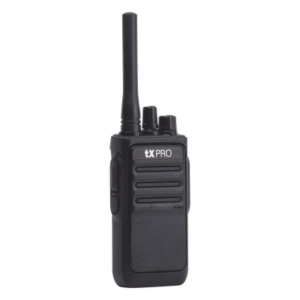 Radio Portátil Analógico UHF 400-470 MHz / 2W / 16 Canales / VOX Manos Libres / Batería 6-8 hrs / CTCSS/DCS / 161 g (5.68 oz)