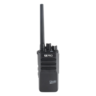 Radio Portátil Digital DMR UHF 400-470 MHz / 64 Canales / 4 Zonas / Cifrado / 5W