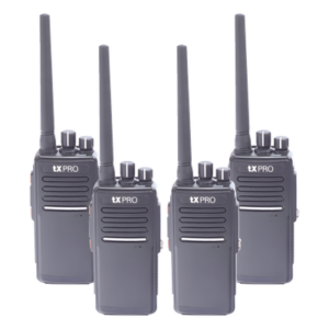 KIT de cuatro radios TX680AV y dos cargadores adicionales