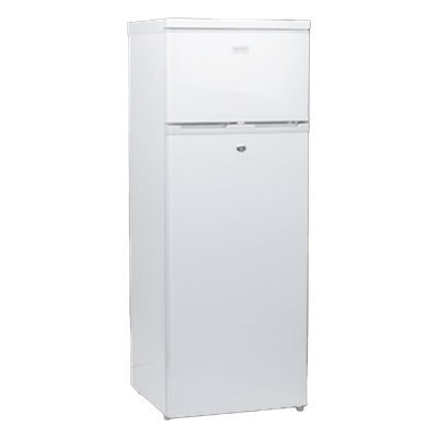 Refrigerador Combinado Solar de 220L (7.7 ft3) - 12/24V, Alta Capacidad, Optimo Para Operación Sin Red Eléctrica, Rendimiento Superior.