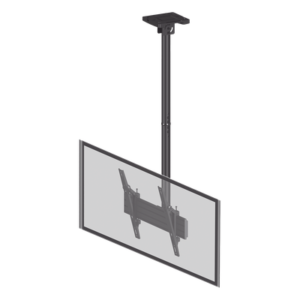 Montaje de Techo para Pantallas de 32"- 75I"| VESA 100 X 100 HASTA 400 X 400| Capacidad Máxima de Carga 50Kg