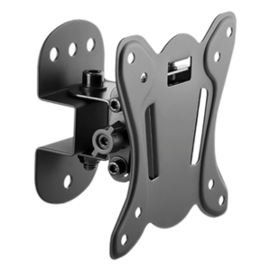 Montaje Compacto de Pared para Monitores de 13 a 27" | Soporta hasta 25 Kg| Compatible con Vesa 75 x 75 / 100 x 100 | Fabricado en Acero