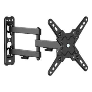 Soporte de Pared Articulado para Pantallas o Monitores | Compatibilidad VESA 75x75 - 200x200 / Hasta 43 Pulgadas | Capacidad Máxima de Carga 20 kg | Fabricado en Acero
