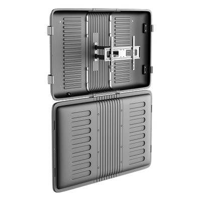 ENCLOSURE PARA PANTALLA HASTA 75" | RESISTENTE A INTEMPERIE MONTURA PARED | CAPACIDAD DE CARGA MAX. 50 KG