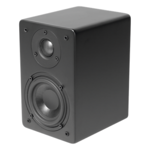 Altavoz de Estantería | Woofer de 4'' | Tweeter de 1 | Acabado negro mate | 40 watts | 8ohms