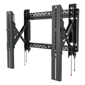 Soporte de Pared Universal Tijera SmartMount / Extensión 12 pulgadas (305 mm) / Carga Máxima 200 lb (90.7 kg) / Ajuste Tilt +15°/-2° con IncreLok / Patrón VESA 200x100 a 600x600 mm / Apertura Abierta para Cajas Empotradas / In