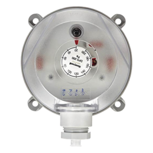 Interruptor de presión diferencial ajustable de 20 a 200 Pa, montaje en ducto, para aire acondicionado y ventilación