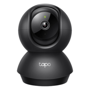 Cámara PTZ Wi-Fi Hogar / 1080p Full HD / Visión Nocturna 12 m (39.4 ft) / Detección de Personas y Llanto de Bebé / Seguimiento Automático / Audio Bidireccional / Almacenamiento microSD hasta 512 GB / Compatible Alexa y G