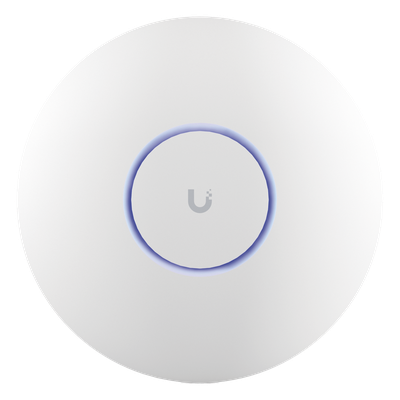 Access Point UniFi WiFi 7 Pro / Soporta 6 GHz / para Interior en Techo o Pared / 6 streams / MU-MIMO 2x2 en cada banda (2.4/5/6 GHz) / Multi-Link Operation / Puerto 2.5 GbE. NO incluye POE+