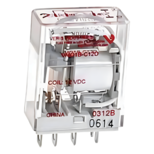 Relevador electromecánico SPDT de 15 A para montaje en socket o riel DIN, bobina de 24 V CA para sistemas BMS