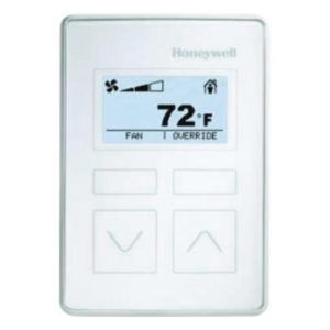 Sensor y display de temperatura y humedad para pared con pantalla LCD retroiluminada y bus Sylk para controladores Trend IQX