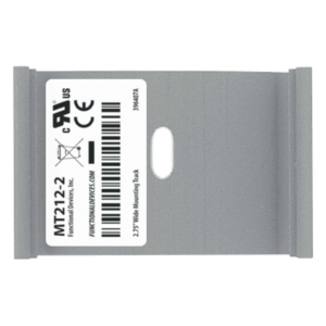 Riel de montaje de 2.75 x 2 pulgadas para relevadores, sensores de corriente y fuentes de poder serie RIB