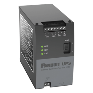 UPS Industrial de 100 Watts, 24 Vcd de Entrada, Instalación en Riel DIN Estándar de 35mm, Temperatura de operación de -40 a 60 &ordm;C
