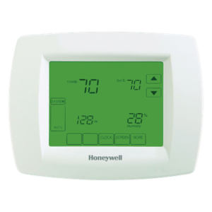 Termostato de funciones fijas BACnet para fancoil y bomba de calor, 19 aplicaciones precargadas, pantalla táctil
