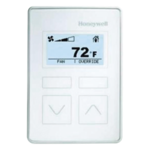 Sensor y display de temperatura para pared con pantalla LCD retroiluminada y bus Sylk para controladores Trend IQX