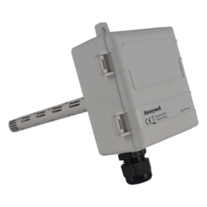 Sensor de humedad y temperatura para montaje en ducto, termistor 20 kOhm, precisión 2% HR, salida seleccionable