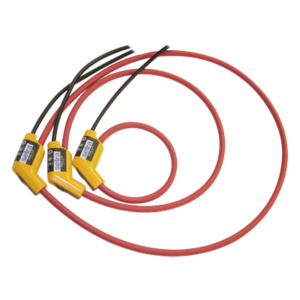 Transformador de corriente tipo bobina Rogowski, sonda flexible de 12 pulgadas, rango de 5 a 1,500 A, para submedición de energía
