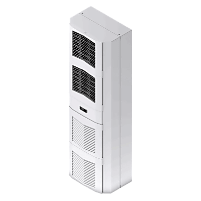 Aire Acondicionado SpectraCool Slim Fit / 2500W (8500 BTU/h) / 460V Trifásico / Montaje Múltiple / Gabinete Acero Gris RAL 7035