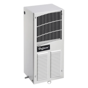Aire Acondicionado Compacto Para Exterior, Uso en Gabinetes de Telecomunicaciones de Grado Industrial, Frío T15, 800 BTU, 115 Vca, de Acero, Color Gris