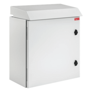 Gabinete Rack 12 UR ProTek Tipo 3R Exterior con Ventiladores y Termostato / 61.2 cm x 60 cm x 61 cm (24.09 in x 23.6 in x 24 in) / Acero Gris RAL 7035 / Protección IP32 IK10