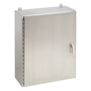 Gabinete de Pared NEMA 4X, Acero Inoxidable 304, Cierre de 3 Puntos, 914 x 914 x 305 mm