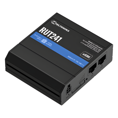 Industrial Cellular Router,Soporta eSIM/ 2 puertos ethernet 10/100Mbps /WiFi 802.11b/g/n /WAN Failover