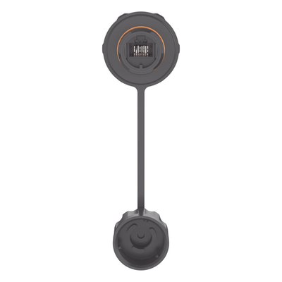 Conector Jack RJ45 de Uso Industrial Estilo TG, Blindado Categoría 6A, Con Tapa Protectora, Protección IP67 - Imagen 2