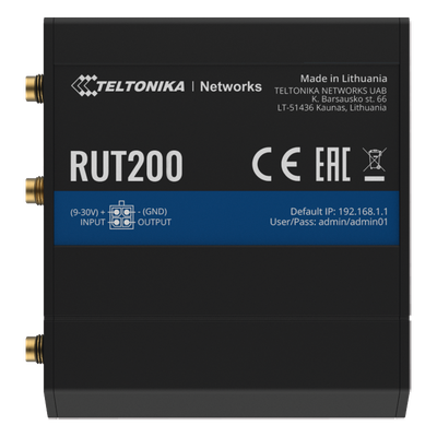 Router Industrial LTE 4G / 150 Mbps Cat 4 / 2 Puertos Ethernet / WiFi 2.4 GHz / Montaje DIN / -40°C a 75°C - Imagen 2