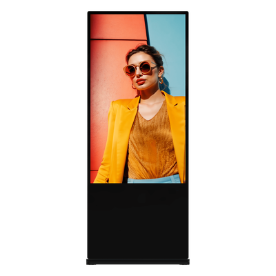 Pantalla Táctil de 55" 4K para Publicidad Digital / Base para Piso (Tótem) / Gestión de Contenido y Control Centralizado - Imagen 2