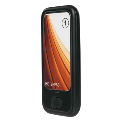Pager Recargable TD173 / 3 Modos de Alerta: Sonido, Vibración y LED / Recepción de Señal Fuerte 148mW / Batería 3.7V 200mAh / Personalizable con Logo / Dimensiones 100x50x10 mm (3.9x2x0.4 in) - Imagen 2