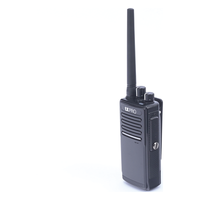 Radio Portátil UHF 400-512 MHz, Digital DMR y Analógico, 5 W, Incluye antena, batería, cargador y clip, 16 canales preconfigurados - Imagen 2