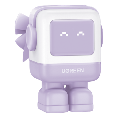 Cargador RobotGaN de 65W Serie UNO | 3 Puertos de Carga Rápida | 2 USB-C | 1 USB-A | PD 3.0 | QC 4.0 | Carga Inteligente | Tecnología GaN II | Zapato Magnético Extraíble | Carcasa Ignífuga | Pantalla LED - Imagen 2