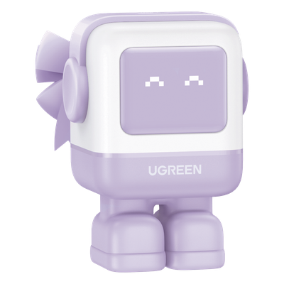 Cargador RobotGaN de 65W Serie UNO | 3 Puertos de Carga Rápida | 2 USB-C | 1 USB-A | PD 3.0 | QC 4.0 | Carga Inteligente | Tecnología GaN II | Zapato Magnético Extraíble | Carcasa Ignífuga | Pantalla LED - Imagen 2