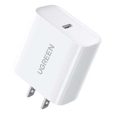 Cargador USB-C de 20W | 1 USB-C de Carga Rápida | QC4.0+ | PD3.0 | PPS | BC1.2| Carga Inteligente | Chip PWM | Múltiple Protección | Mayor Eficiencia Energética | Tamaño Compacto | Carcasa Ignifuga | Color Blanco. - Imagen 2