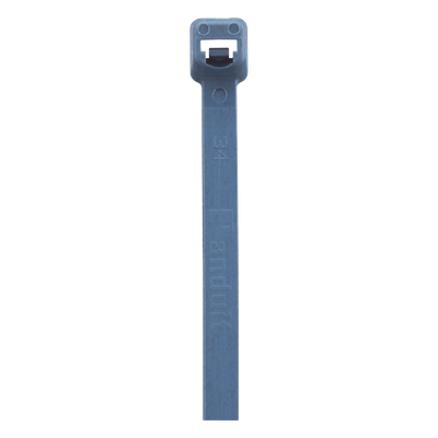 Cincho Pan-Ty™ 203mm Largo x 3.4mm ancho, Intermedio de Nylon 6.6 y Metal Detectable, Color Azul. 100 Piezas. - Imagen 3