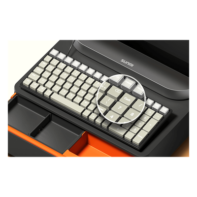 Teclado Comercial 89 Teclas / Diseño Chiclet / 16 Teclas Personalizables / IP55 / USB Tipo-C / Compatibilidad Multi-Sistema - Imagen 3
