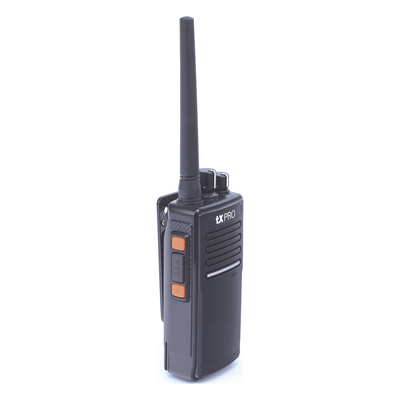 Radio Portátil UHF 400-512 MHz, Digital DMR y Analógico, 5 W, Incluye antena, batería, cargador y clip, 16 canales preconfigurados - Imagen 3