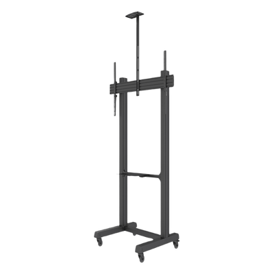 Montaje de Piso Móvil para Pantallas de 65 in a 100 in | vesa 100 x 100 hasta 1000 x 600 | carga maxima soportada 120kg| Fabricado en aluminio y acero - Imagen 3