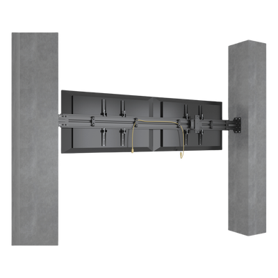 Sistema de Montaje en Pared / Rieles 2000 mm (78.7 in) / Estructura Modular / Soporte Ajustable / Incluye Herramientas y Tornillería Completa - Imagen 3