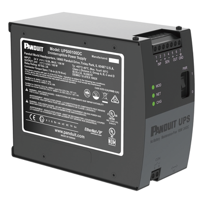 UPS Industrial de 100 Watts, 24 Vcd de Entrada, Instalación en Riel DIN Estándar de 35mm, Temperatura de operación de -40 a 60 ºC - Imagen 3