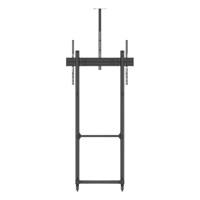 Montaje de Piso Móvil para Pantallas de 65 in a 100 in | vesa 100 x 100 hasta 1000 x 600 | carga maxima soportada 120kg| Fabricado en aluminio y acero - Imagen 4